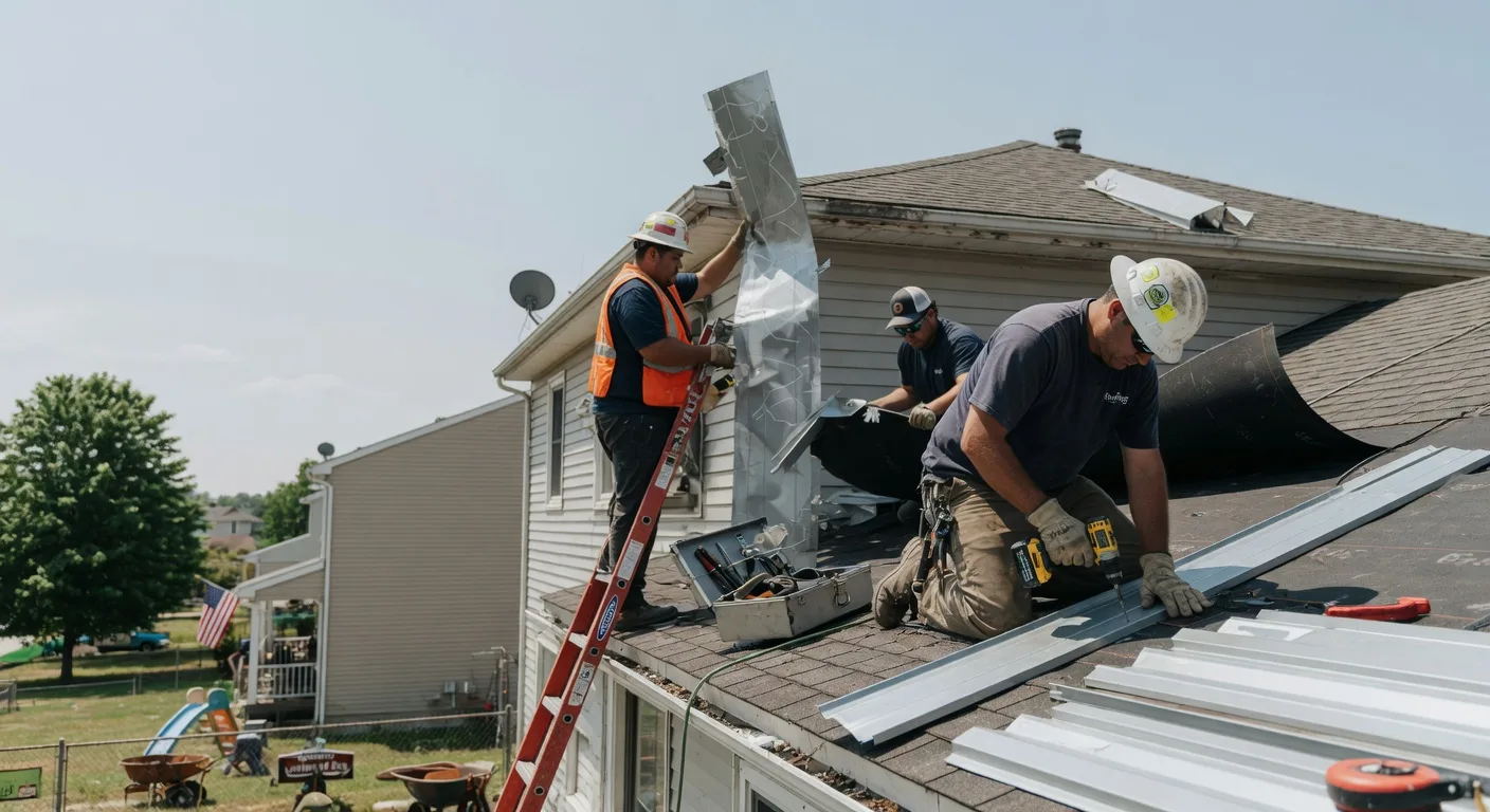 Storm Damage Metal Roof Repair in Dorchester, NJ